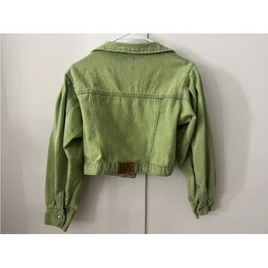 Caliz Denim Jacket in Green